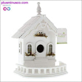 Plus Minus Co Freestanding Victorian Birdhouse ll PlusMinusco.com, view 3