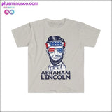 Plus Minus Co Funny Abraham Lincoln T-Shirt, view 2
