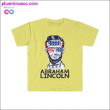 Plus Minus Co Funny Abraham Lincoln T-Shirt, view 5