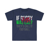 Plus Minus Co Funny Welsh If Rugby is Easy, They'd Call It Football Rugby Wales Rugby T-Shirt, Rugby Fan Rugby Fan Rugby Player Shirt, view 6