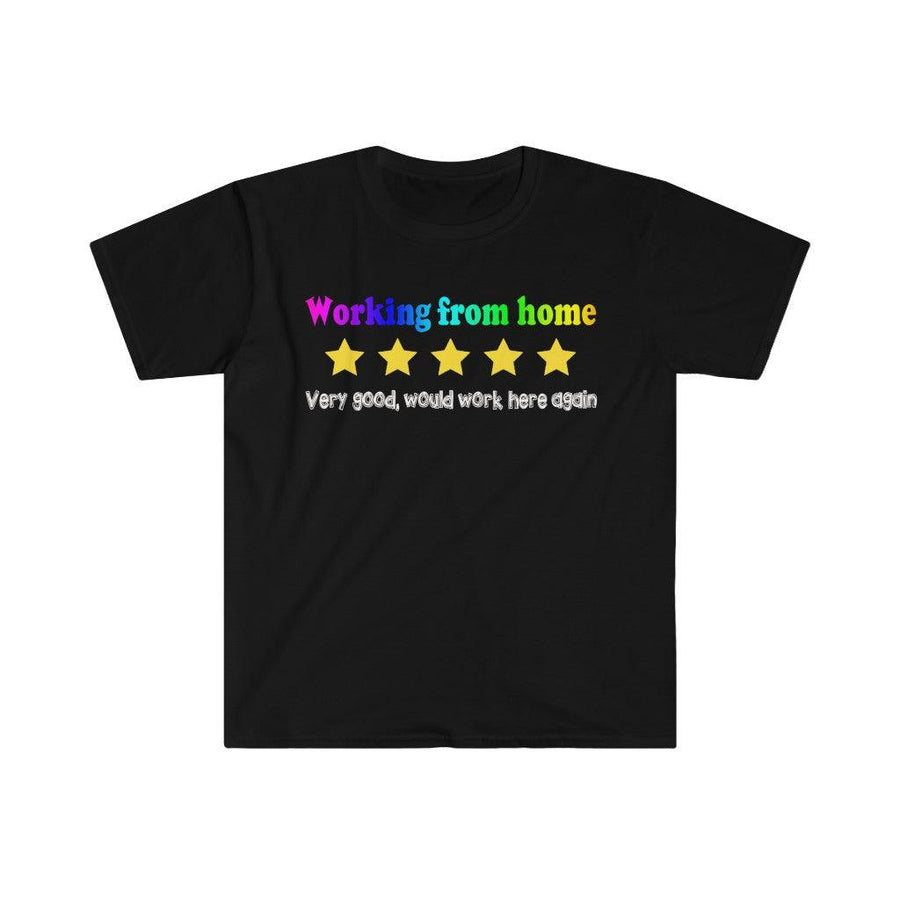 Plus Minus Co Funny Work From Home T-Shirt, Home Office Shirt, Virtual Working T-Shirt, Home Office | Work Gift | Home Working Gift | Gift For Her For Him