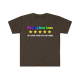 Plus Minus Co Funny Work From Home T-Shirt, Home Office Shirt, Virtual Working T-Shirt, Home Office | Work Gift | Home Working Gift | Gift For Her For Him, view 2
