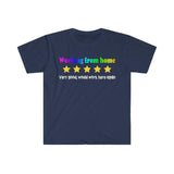 Plus Minus Co Funny Work From Home T-Shirt, Home Office Shirt, Virtual Working T-Shirt, Home Office | Work Gift | Home Working Gift | Gift For Her For Him, view 4
