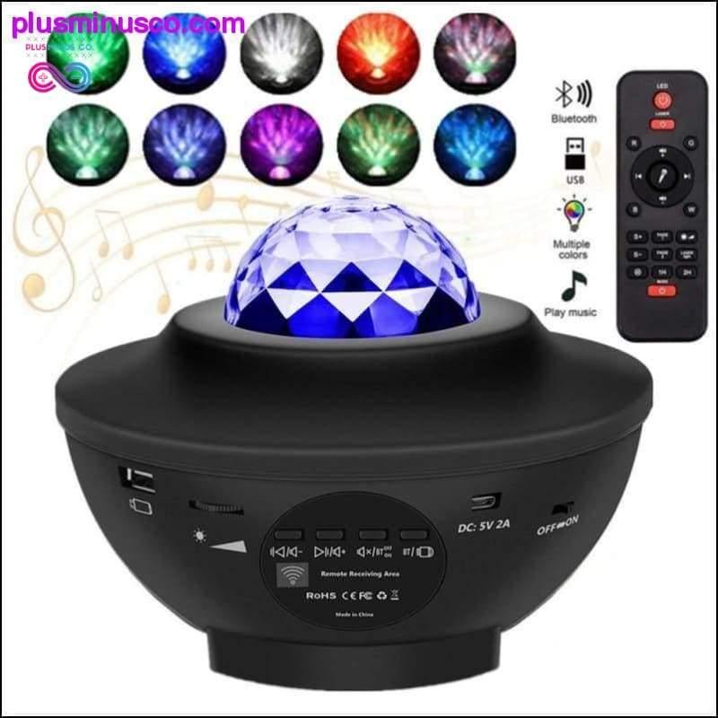 Plus Minus Co Galaxy Starry Night Lamp LED Star Projector Night Light