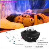 Plus Minus Co Galaxy Starry Night Lamp LED Star Projector Night Light, view 3