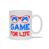Plus Minus Co Game For Life Mugs, Gamer Gift, Gaming Present, Gift for Him, Gamer Mug, Video Game Mugs, Gamer Gift, Nerdy Mugs, Mug For Gamers, view 4