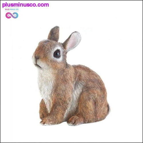 Plus Minus Co Garden Sitting Bunny Statue