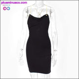 Plus Minus Co Garden Summer Dress Women Spaghetti Straps Backless Sexy, view 3
