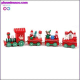 Plus Minus Co Christmas Garland Home Decor, Wooden Holiday Accents for Mantel and Tree, view 6