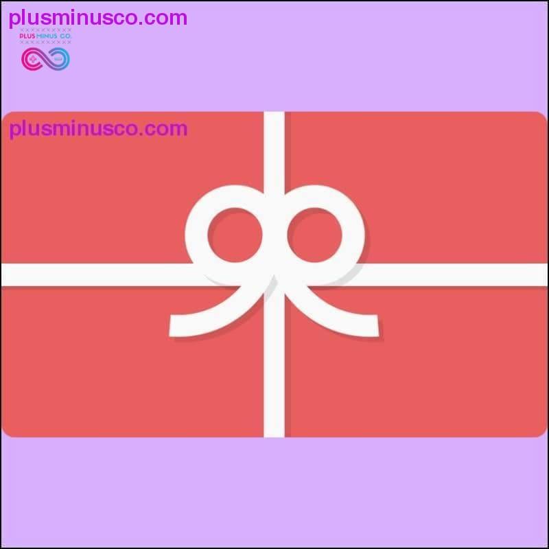Plus Minus Co Gift Card