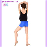 Plus Minus Co Girls Shorts Dance Womens Lycra Spandex Ballet Jazz, view 3