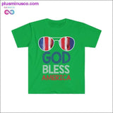 Plus Minus Co God Bless America Sunglasses Designed T-shirt, view 3