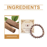 Plus Minus Co Gold Wire Sandalwood Bead Hand Daily Wear Decoration Simple Fashion 100 With Decorative Wooden Bead Bracelet, view 5