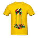 Plus Minus Co Good Quality Cube T-Shirts Rainbow Abstraction Cube Sheldon Cooper T Shirt Big Discount Best Tee Shirt Women Men Funny Tops Tee, view 3