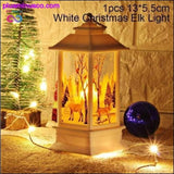 Plus Minus Co LED Christmas Decorations, Santa, Snowman and Elk Ornament Set, view 2