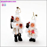 Plus Minus Co LED Christmas Decorations, Santa, Snowman and Elk Ornament Set, view 6