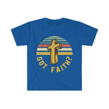 Plus Minus Co Got Faith?, Unisex Soft style T-Shirt, view 3