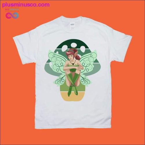 Plus Minus Co Green Fairy Mushroom T-Shirts