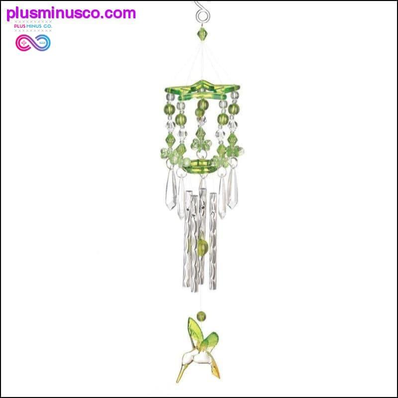 Plus Minus Co Green Hummingbird Chimes ll PlusMinusco.com