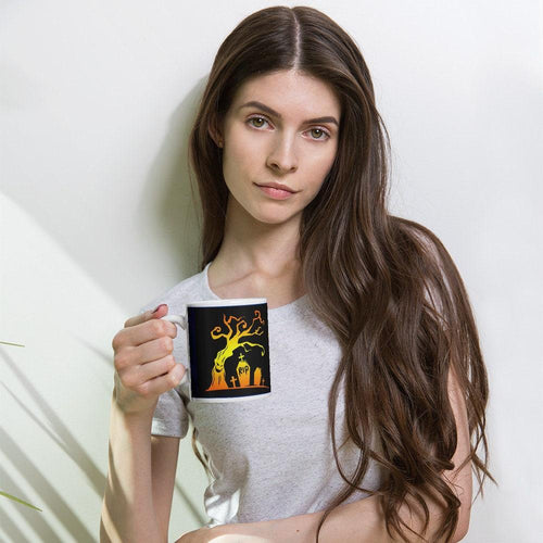 Plus Minus Co Halloween Mug, RIP Halloween Mug Gift, Halloween ideas, black halloween Mug \\ Halloween Mug