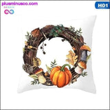 Plus Minus Co Halloween Pillow Cases Happy Fall Y'all Peach Skin Sofa Car, view 3