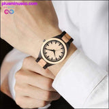 Plus Minus Co Handmade Luxury Maple Wooden Watch, view 6