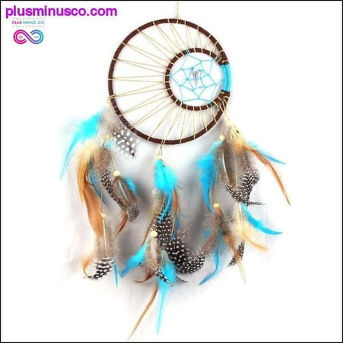 Plus Minus Co Handmade Moon Gem Dream Catcher