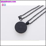 Plus Minus Co Handmade Rainbow Fibonacci Necklace, view 2