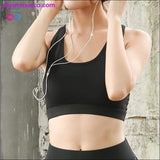 Plus Minus Co "Hands Free" Pocket Sports Bra, view 4