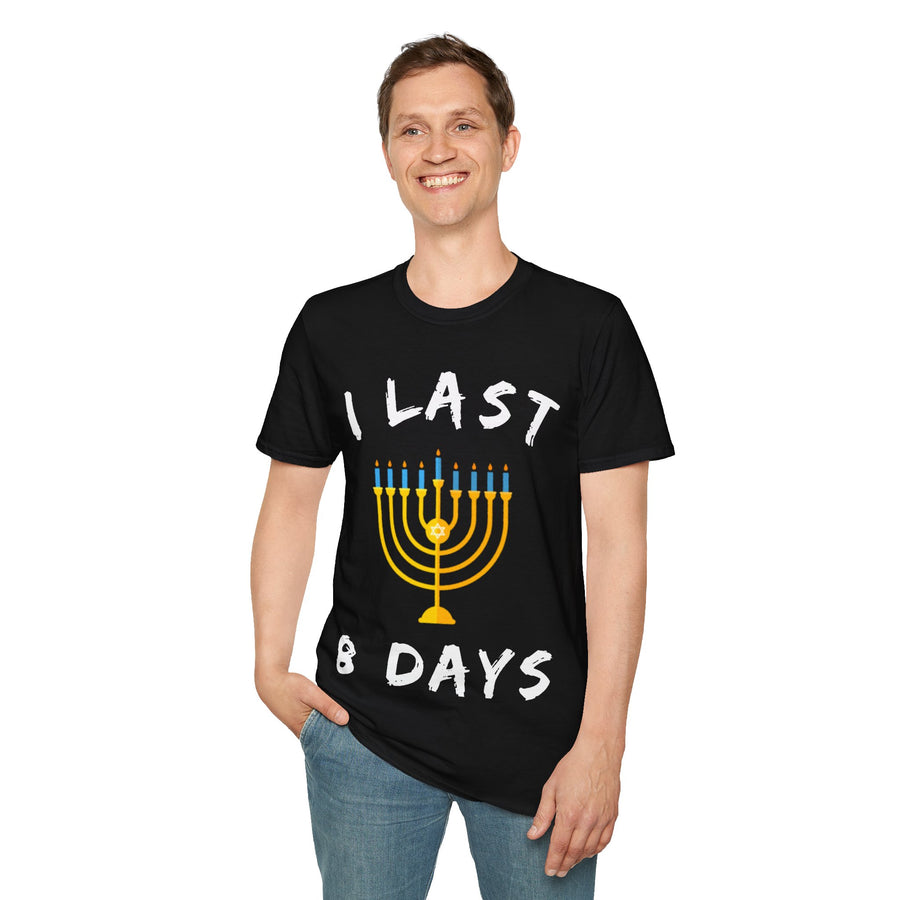 Plus Minus Co Hanukkah Gift, I Last 8 Days T-Shirts Chanukah Gift ideas Chanukah 2022, Jewish Sayings Tee, Jewish High Holidays, Chanukah, Hanukkah