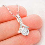 Plus Minus Co Happy Birthday Necklace for Daughter, Daughter Gift, view 3