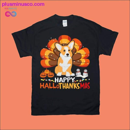 Plus Minus Co Happy HalloThanksMas T-Shirts