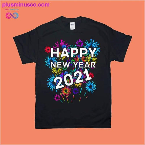 Plus Minus Co Happy New Year 2021 / Year End T-Shirts