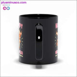 Plus Minus Co Happy New Year, 2021 -year of the OX Black Mugs, view 3