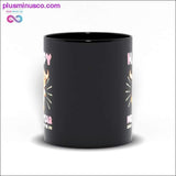 Plus Minus Co Happy New Year, 2021 -year of the OX Black Mugs, view 4