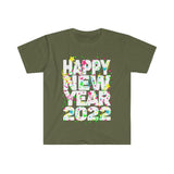 Plus Minus Co Happy New Year 2022 T-,New Year Shirt, Happy New Year 2022, 2022 New Year Shirt, 2022 Shirt, New Years Eve Shirts, Finally New year, 2022, view 4