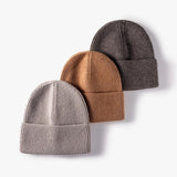 Plus Minus Co Hat women autumn and winter fashion hat outdoor knitted hat women warm winter men's woolen hat, view 3