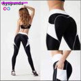 Plus Minus Co Heart Shaped High Waist Fitness Leggings, view 3
