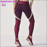 Plus Minus Co Heart Shaped High Waist Fitness Leggings, view 5