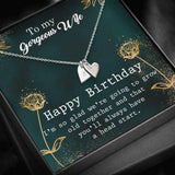 Plus Minus Co Heart,To My Wife Necklace Anniversary Gift For Wife,, view 3