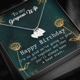 Plus Minus Co Heart,To My Wife Necklace Anniversary Gift For Wife,, view 5