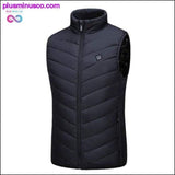 Plus Minus Co Heating Vest Washable Usb Charging Heating Warm Vest Control, view 5