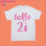 Plus Minus Co Hello 21 T-Shirts, view 3