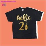 Plus Minus Co Hello 21 T-Shirts, view 2