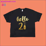 Plus Minus Co Hello 21 T-Shirts, view 3