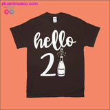 Plus Minus Co Hello 21 T-Shirts, view 4
