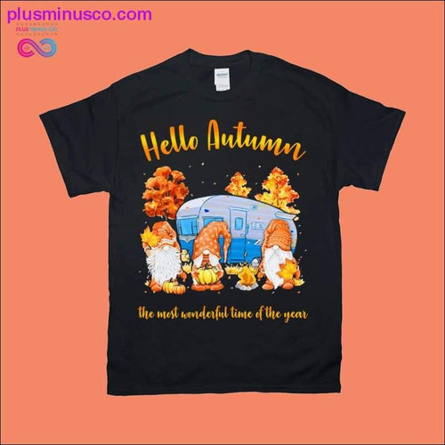 Plus Minus Co Hello Autumn / the most wonderful time of the year T-Shirts