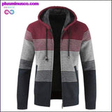 Plus Minus Co Hemiks 2020 Men's Causal Jacket Winter Hooded Weatshirts, view 5