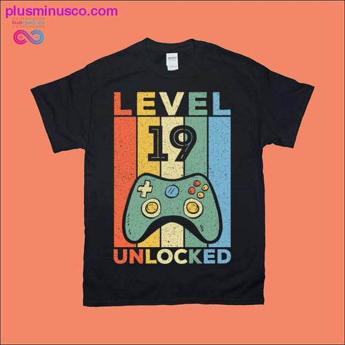 Plus Minus Co Herren 19. Geburtstag Mann Level 19 Jahre Junge 2002 Deko