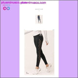 Plus Minus Co High Elasticity Sports Sexy Mesh Hip-lifting Fitness Pants, view 4